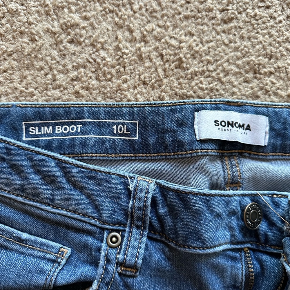 Sonoma straight leg jeans